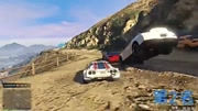 【屌德斯解说】 GTA5 遇到海啸把车都泡坏了